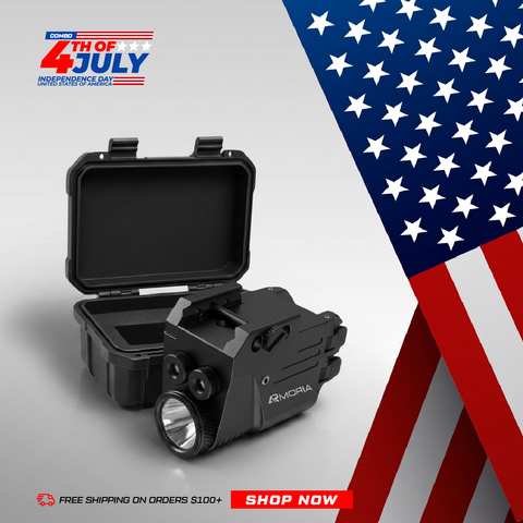The Armoria 6IN1 Dual Laser Flashlight
