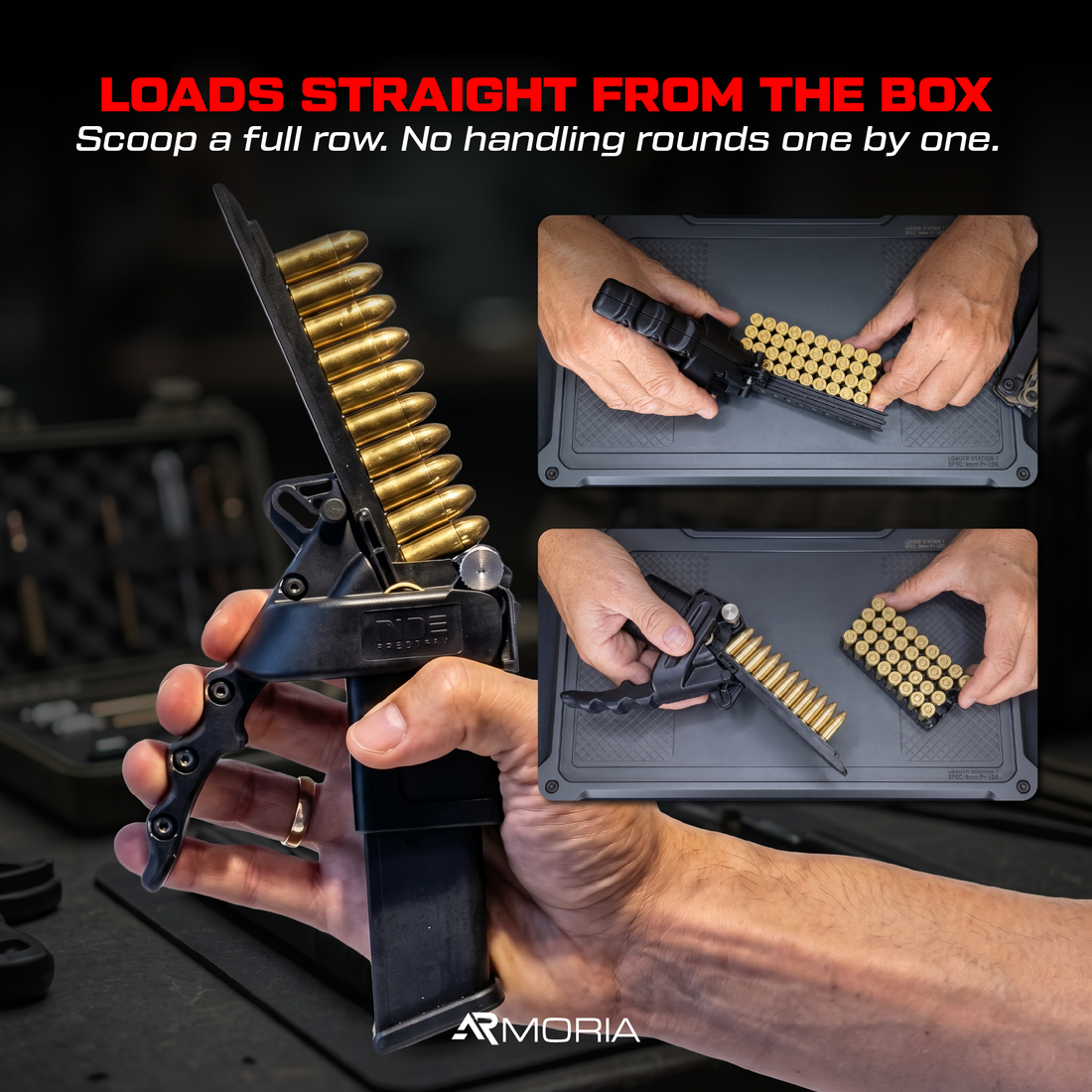 ARMORIA™ RapidFeed 9™ Mag Loader