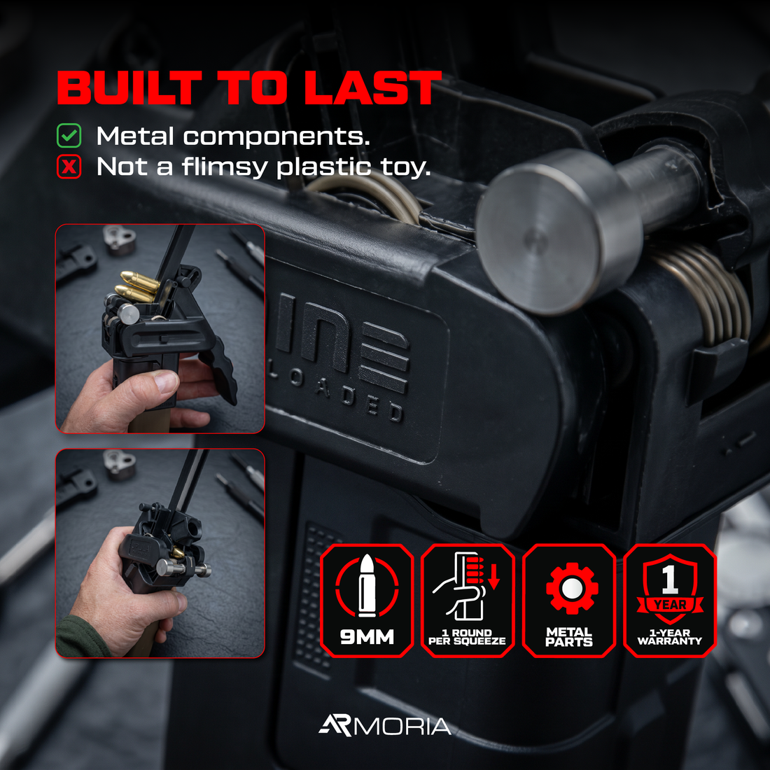 ARMORIA™ RapidFeed 9™ Mag Loader