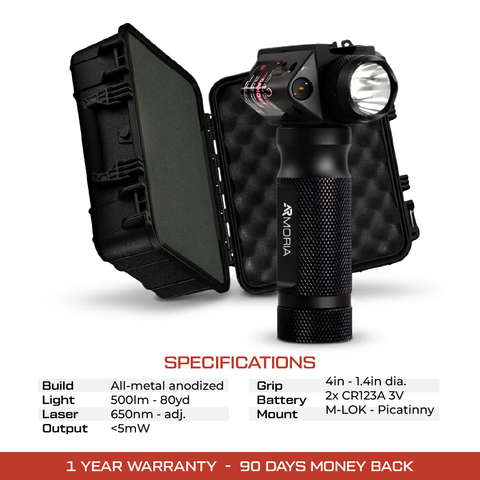 Vertical 3-IN-1 Foregrip TRIUM